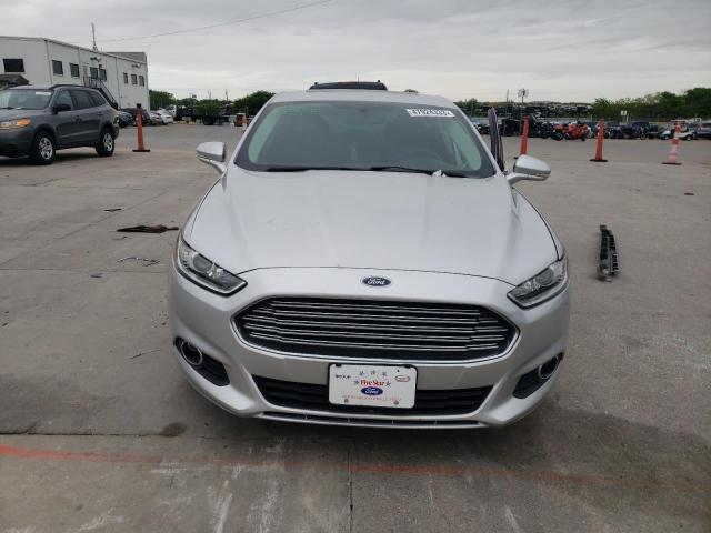 3FA6P0LU4FR304256 - 2015 FORD FUSION SE HYBRID SILVER photo 5