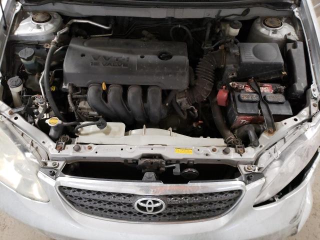 1NXBR30E36Z751103 - 2006 TOYOTA COROLLA CE SILVER photo 11