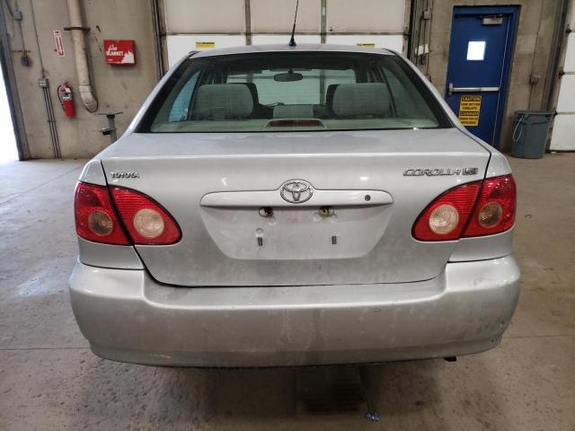 1NXBR30E36Z751103 - 2006 TOYOTA COROLLA CE SILVER photo 6