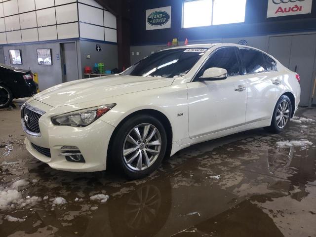 JN1EV7AR4GM341324 - 2016 INFINITI Q50 PREMIUM WHITE photo 1