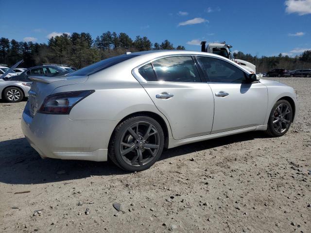 1N4AA5AP8EC455930 - 2014 NISSAN MAXIMA S SILVER photo 3