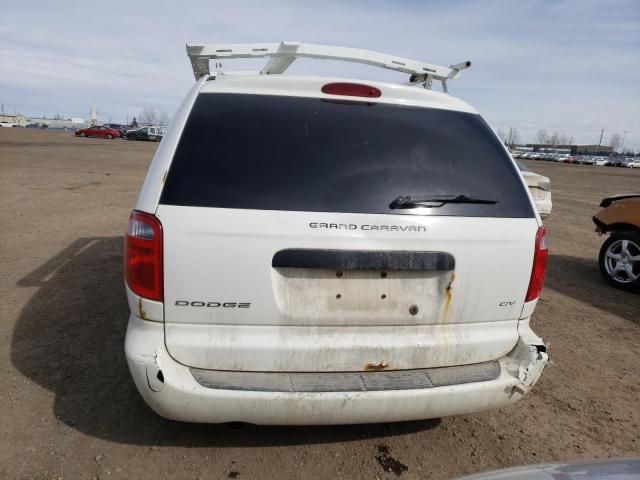 1D4GP23R07B220532 - 2007 DODGE GRAND CARA C/V WHITE photo 6