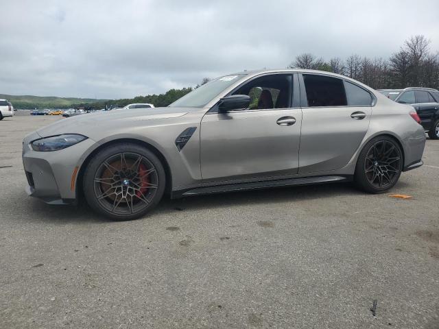 WBS33AY00MFL23751 - 2021 BMW M3 COMPETITION GRAY photo 1