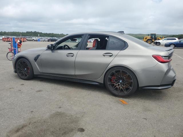 WBS33AY00MFL23751 - 2021 BMW M3 COMPETITION GRAY photo 2