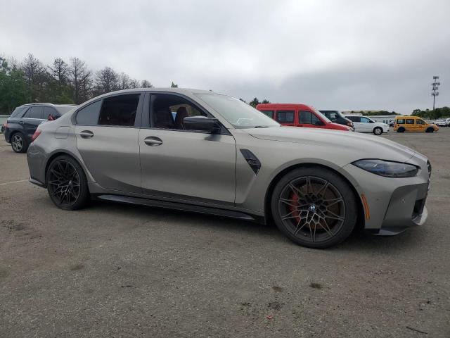 WBS33AY00MFL23751 - 2021 BMW M3 COMPETITION GRAY photo 4
