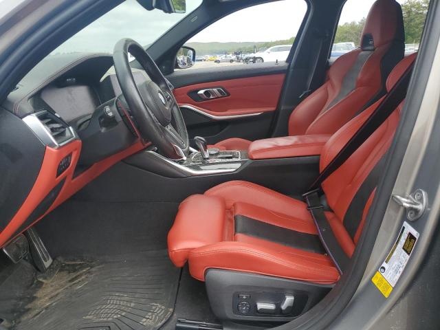 WBS33AY00MFL23751 - 2021 BMW M3 COMPETITION GRAY photo 7