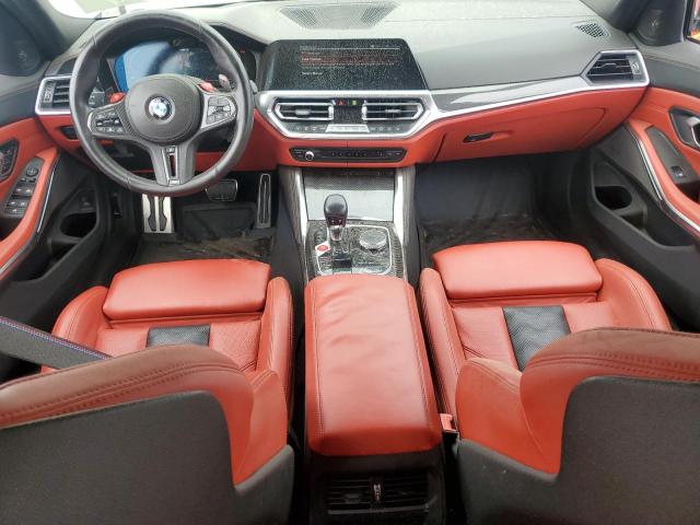 WBS33AY00MFL23751 - 2021 BMW M3 COMPETITION GRAY photo 8