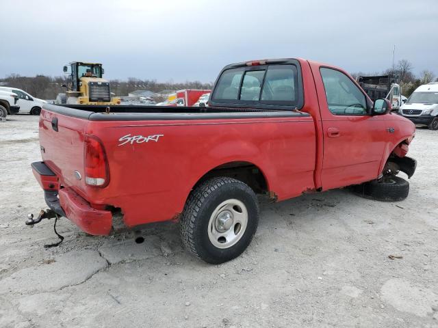 1FTRF17232NB68143 - 2002 FORD F150 RED photo 3