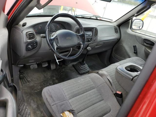 1FTRF17232NB68143 - 2002 FORD F150 RED photo 8