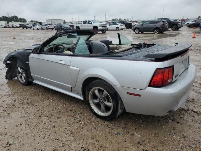 1FAFP45X63F407511 - 2003 FORD MUSTANG GT SILVER photo 2