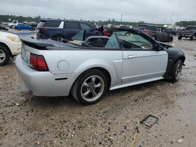 1FAFP45X63F407511 - 2003 FORD MUSTANG GT SILVER photo 3