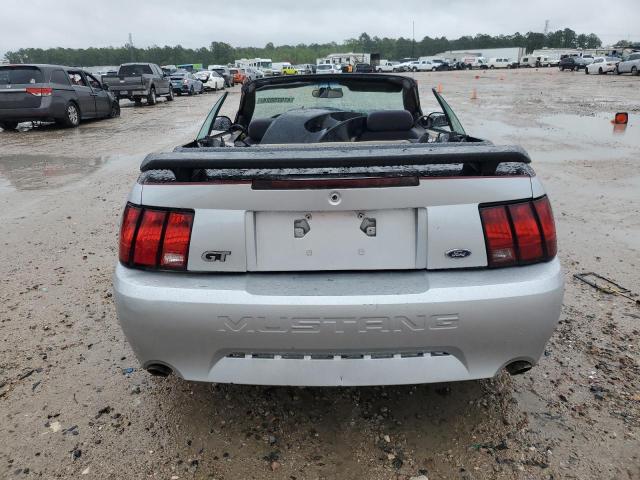 1FAFP45X63F407511 - 2003 FORD MUSTANG GT SILVER photo 6