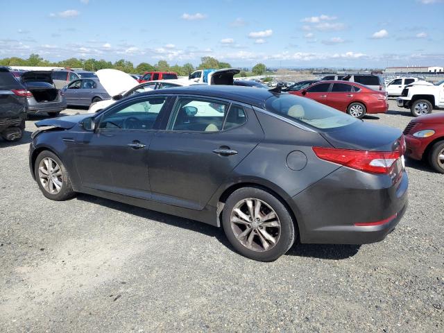 5XXGN4A6XCG030362 - 2012 KIA OPTIMA EX CHARCOAL photo 2