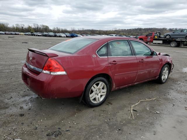 2G1WC581669349781 - 2006 CHEVROLET IMPALA LT BURGUNDY photo 3