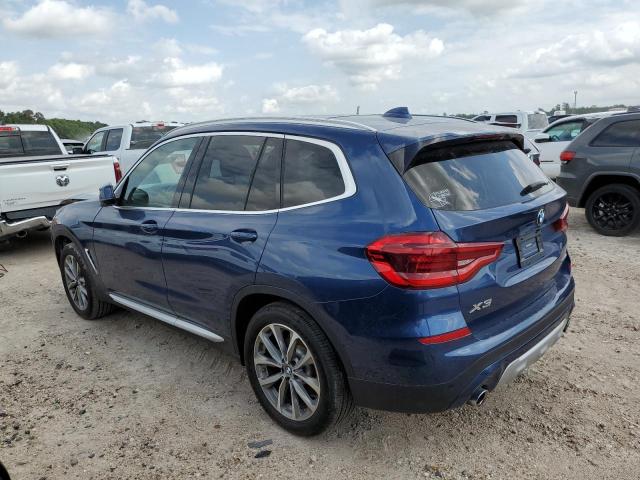 5UXTR7C54KLR53510 - 2019 BMW X3 SDRIVE30I BLUE photo 2