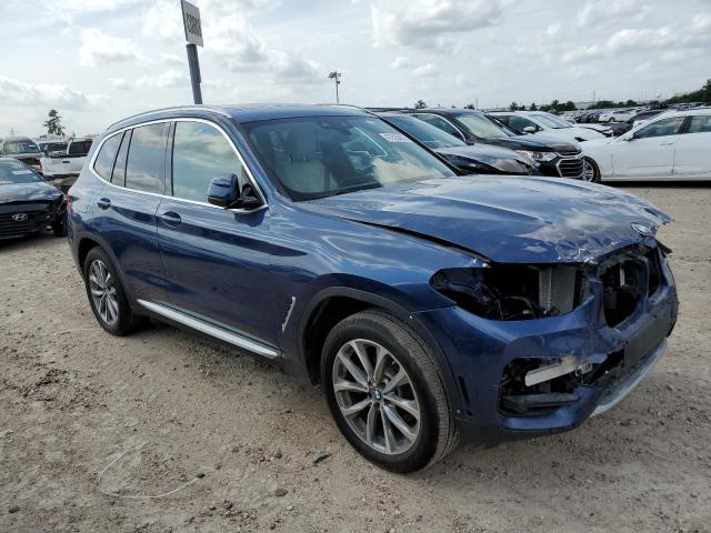 5UXTR7C54KLR53510 - 2019 BMW X3 SDRIVE30I BLUE photo 4