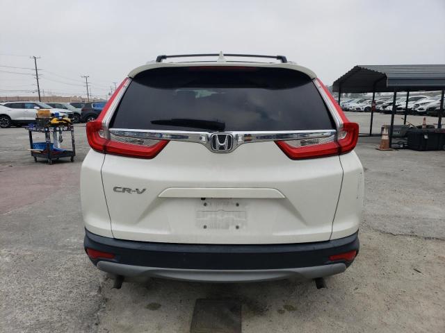 2HKRW1H54JH502123 - 2018 HONDA CR-V EX WHITE photo 6