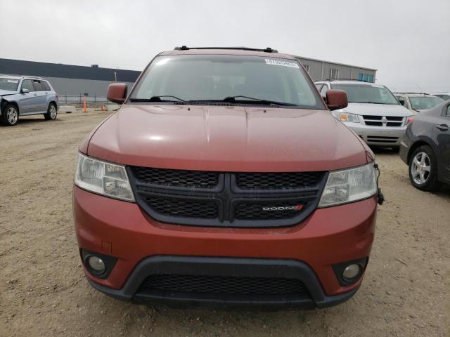 3C4PDDFG5DT589814 - 2013 DODGE JOURNEY R/T ORANGE photo 5