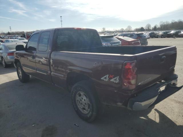 1GCEK19T53E319937 - 2003 CHEVROLET SILVERADO K1500 BURGUNDY photo 2