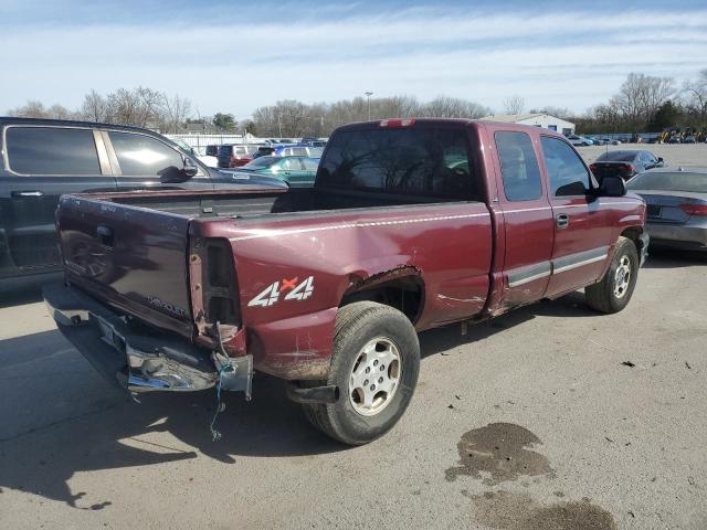 1GCEK19T53E319937 - 2003 CHEVROLET SILVERADO K1500 BURGUNDY photo 3