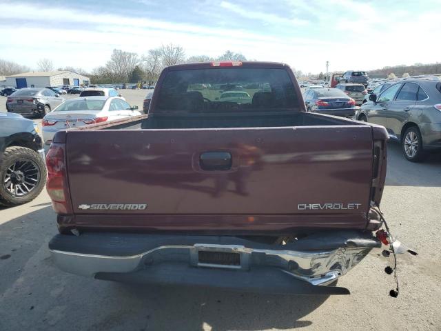 1GCEK19T53E319937 - 2003 CHEVROLET SILVERADO K1500 BURGUNDY photo 6