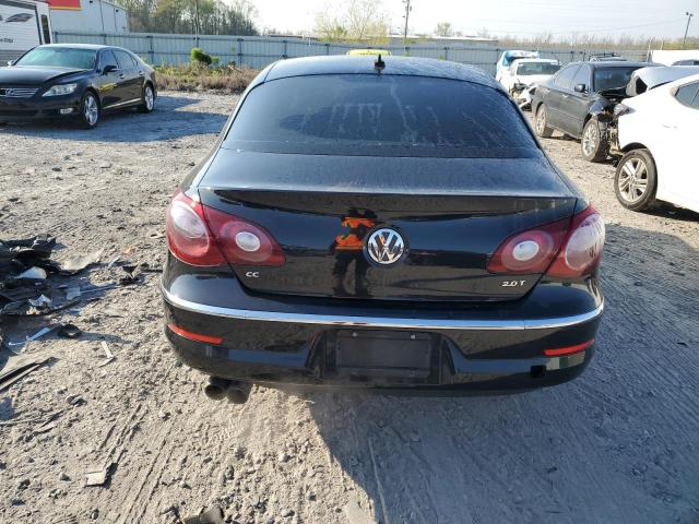 WVWMP7AN2CE541963 - 2012 VOLKSWAGEN CC SPORT BLACK photo 6