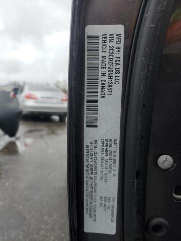 2C3CDZFJ6NH139871 - 2022 DODGE CHALLENGER R/T SCAT PACK GRAY photo 12