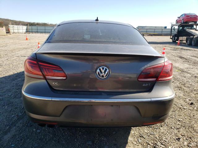 WVWRP7AN2DE537029 - 2013 VOLKSWAGEN CC LUXURY GRAY photo 6