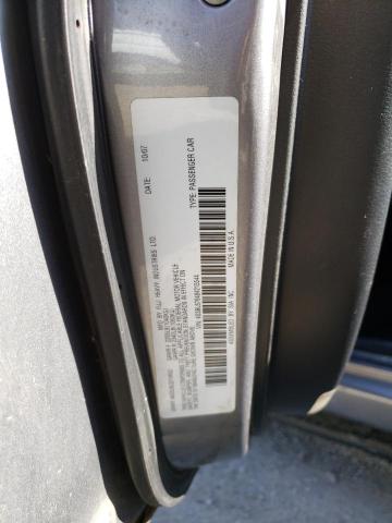 4S3BL676484215544 - 2008 SUBARU LEGACY GT LIMITED SILVER photo 12