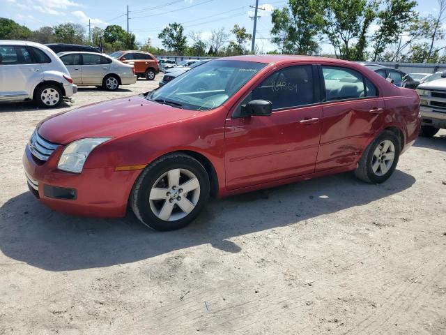 3FAFP07Z06R214754 - 2006 FORD FUSION SE RED photo 1
