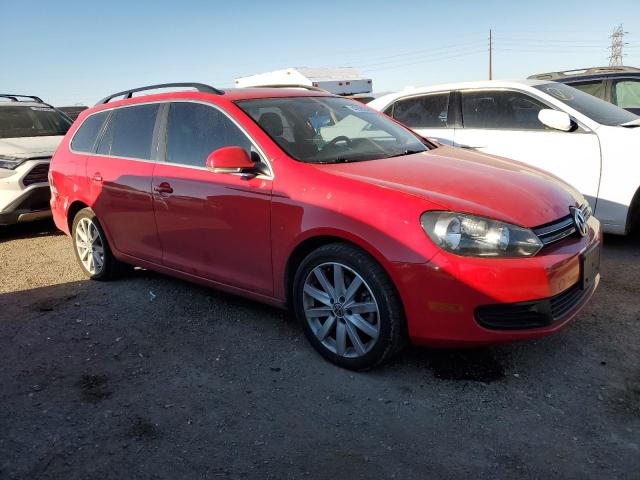 3VWPL7AJ4CM707879 - 2012 VOLKSWAGEN JETTA TDI RED photo 4