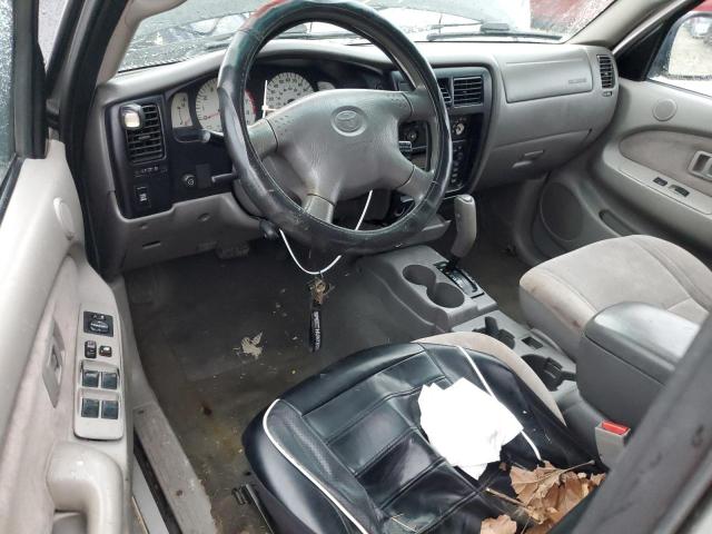 5TEGN92N32Z897637 - 2002 TOYOTA TACOMA DOUBLE CAB PRERUNNER BLACK photo 8