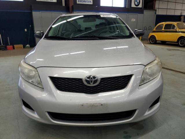 2T1BU4EE0AC356531 - 2010 TOYOTA COROLLA BASE SILVER photo 5