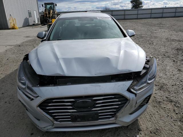 KMHE24L33KA085180 - 2019 HYUNDAI SONATA HYBRID SILVER photo 5