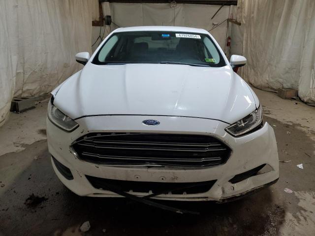 1FA6P0G71G5110695 - 2016 FORD FUSION S WHITE photo 5