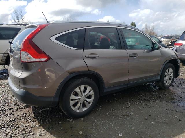 5J6RM4H74DL081295 - 2013 HONDA CR-V EXL GRAY photo 3