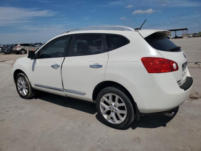 JN8AS5MT7BW178427 - 2011 NISSAN ROGUE S WHITE photo 2