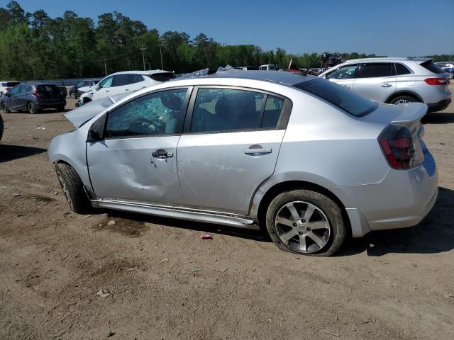 3N1AB6AP3CL654711 - 2012 NISSAN SENTRA 2.0 SILVER photo 2