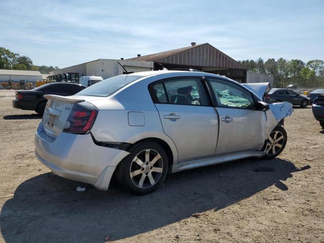 3N1AB6AP3CL654711 - 2012 NISSAN SENTRA 2.0 SILVER photo 3