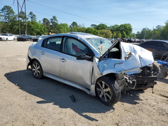 3N1AB6AP3CL654711 - 2012 NISSAN SENTRA 2.0 SILVER photo 4