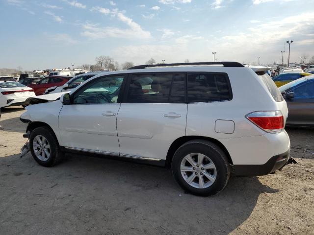 5TDBK3EH7BS073093 - 2011 TOYOTA HIGHLANDER BASE WHITE photo 2