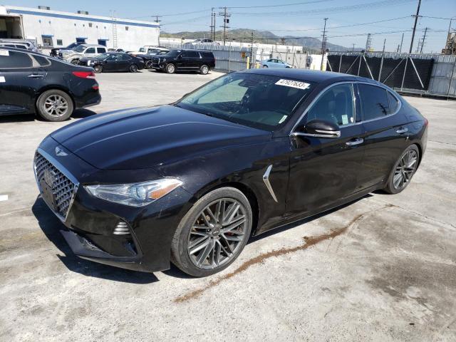 KMTG54LEXKU039917 - 2019 GENESIS G70 ADVANCED BLACK photo 1