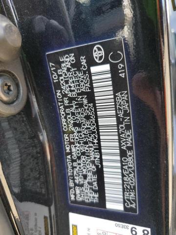 JTNB11HK2J3046524 - 2018 TOYOTA CAMRY L BLACK photo 12