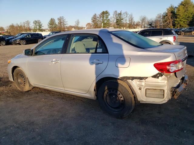 2T1BU4EE2BC697852 - 2011 TOYOTA COROLLA LE BASE SILVER photo 2