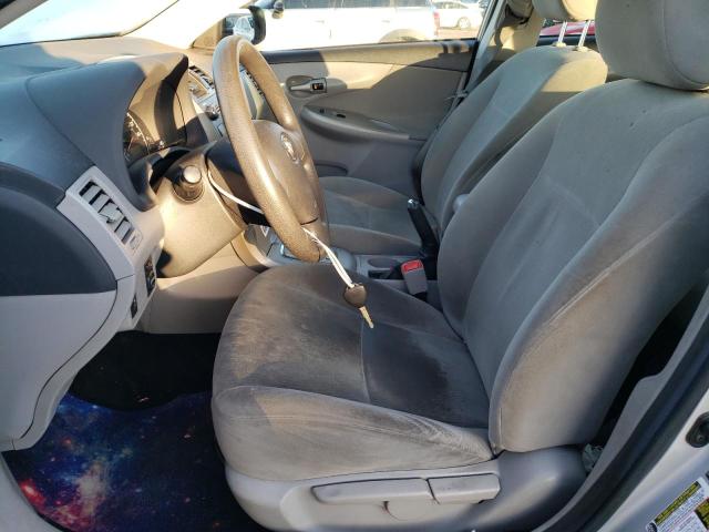 2T1BU4EE2BC697852 - 2011 TOYOTA COROLLA LE BASE SILVER photo 7
