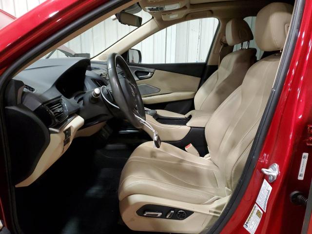 5J8TC2H54ML038093 - 2021 ACURA RDX TECHNOLOGY RED photo 7