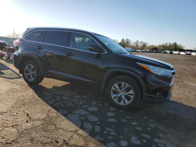 5TDJKRFH1FS131248 - 2015 TOYOTA HIGHLANDER XLE 黑色 照片 4