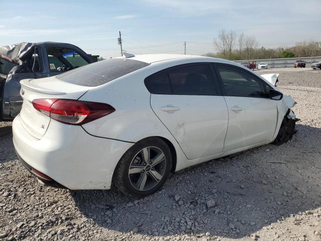 3KPFL4A75JE220151 - 2018 KIA FORTE LX WHITE photo 3