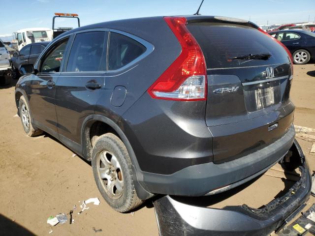 5J6RM4H35DL005727 - 2013 HONDA CR-V LX CHARCOAL photo 2