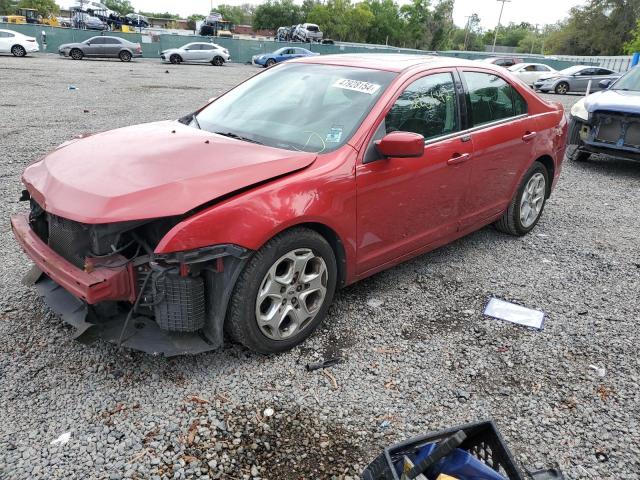 3FAHP0HAXBR290106 - 2011 FORD FUSION SE RED photo 1